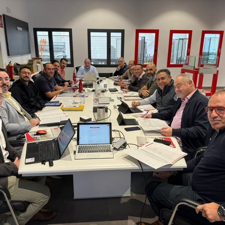 The Zorventa team in a planning meeting
